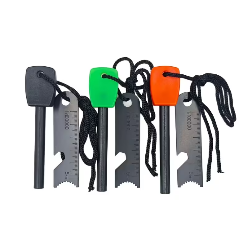 Ferro Rod Striker - 2026 New Waterproof Flint Fire Starter,