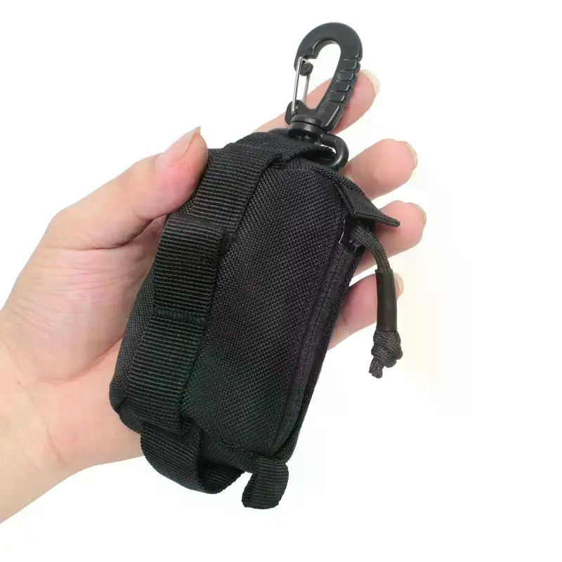 Edc Carry Card - Outdoor Buckle Bag EDC Pouch Zipper