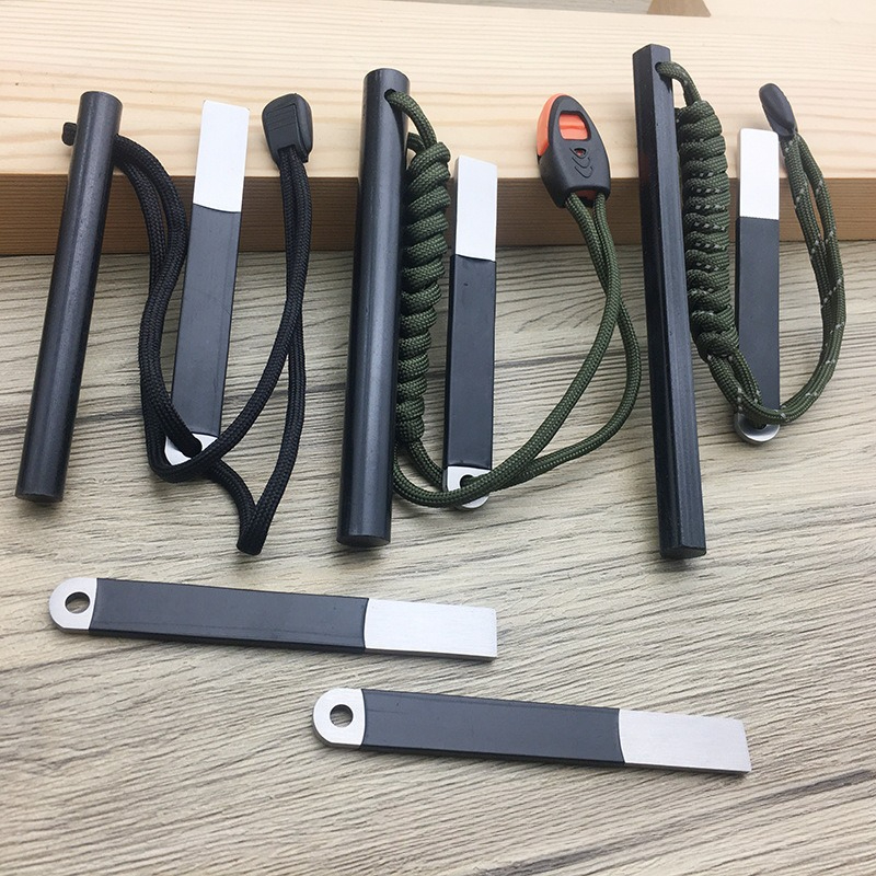 Ferro Rod Striker - Survival Fire Starter Ferro Rod, Magnesium