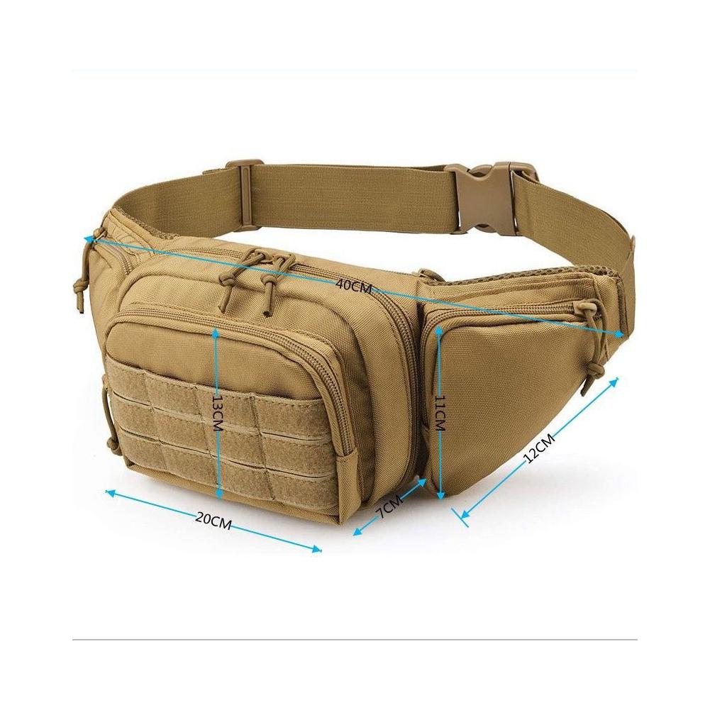 Edc Carry Bag - Tactical Waist Pack Waterproof Hip Bag