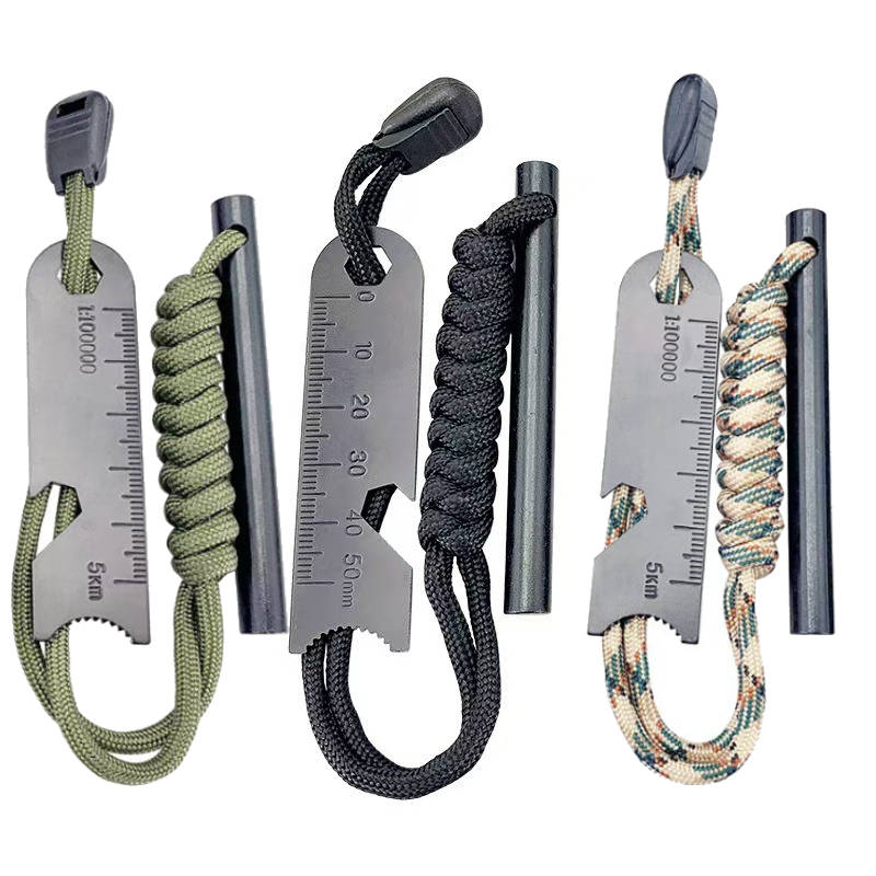 Ferro Rod Striker - Outdoor Survival Fire Starter Ferro Rod