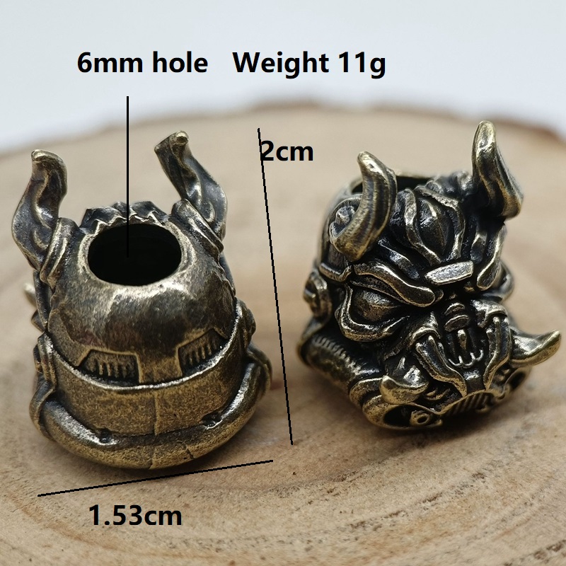 Mecha Dog Head Brass Knife Bea - Edc Carry Kit recensie en prijs