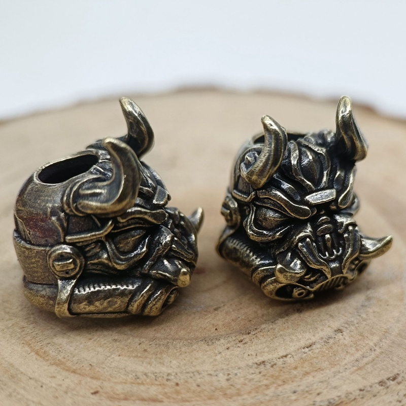 Mecha Dog Head Brass Knife Bea - Edc Carry Kit recensie en prijs