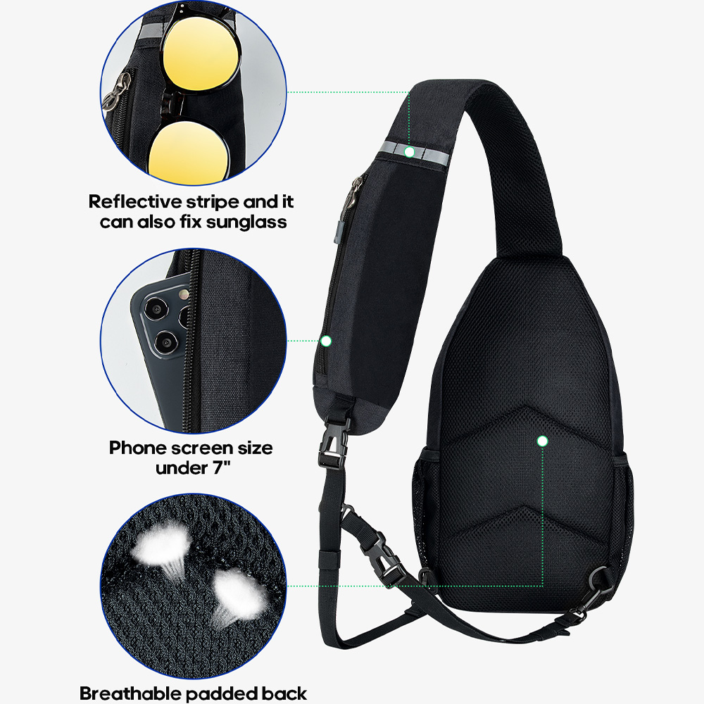 WATERFLY Crossbody Sling Bag C - Edc Carry Bag recensie en prijs
