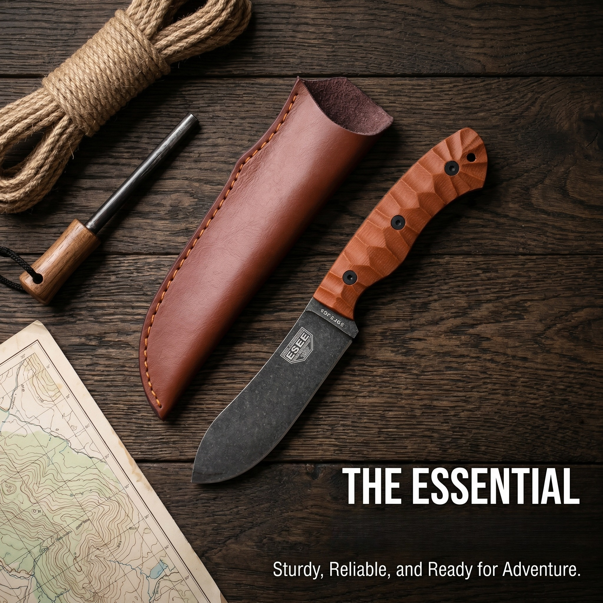 JG5 Fixed Blade with Sheath Ju - Edc Everyday Carry Knives recensie en prijs