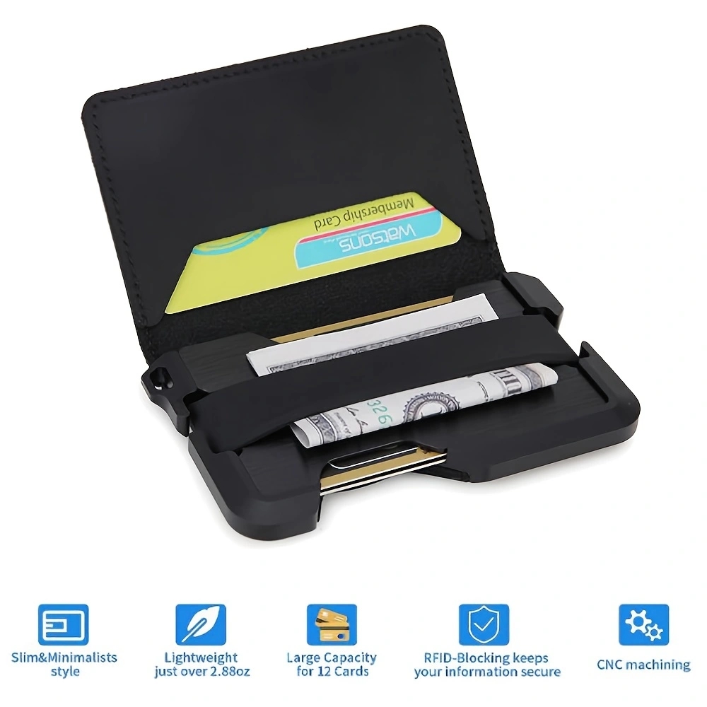 Men Smart Metal EDC Wallets wi - Edc Carry Card recensie en prijs