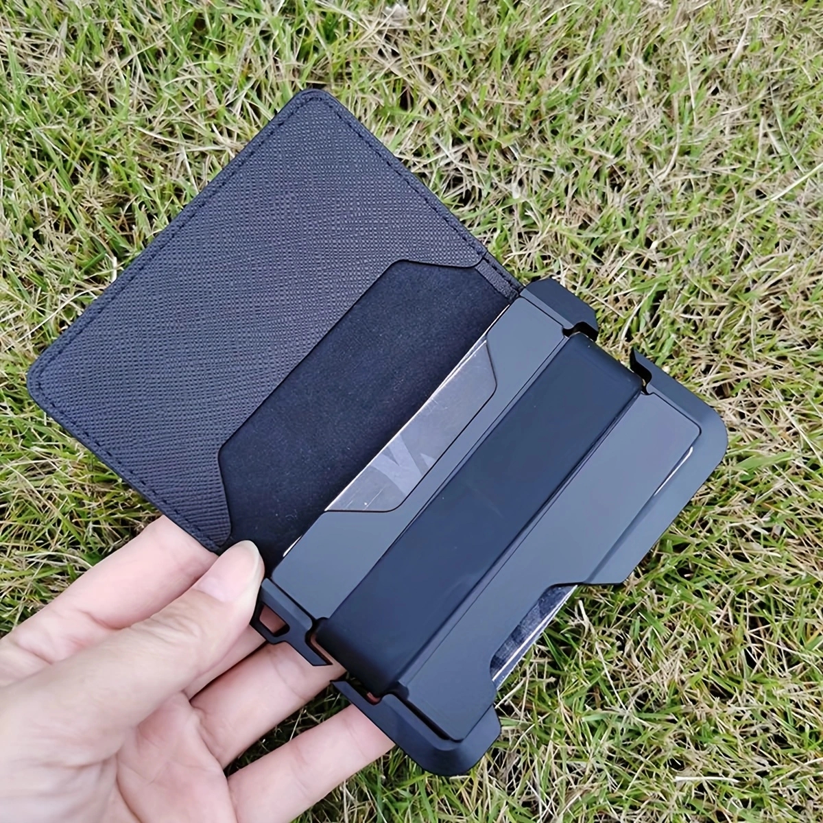 Men Smart Metal EDC Wallets wi - Edc Carry Card recensie en prijs