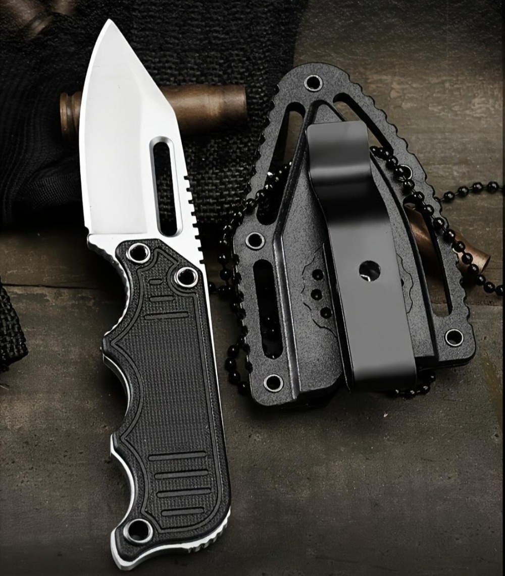 Portable Neck Knife with Kydex - Edc Carry Fixed Blade Knife recensie en prijs