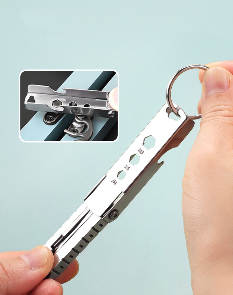 11-in-1 Keychain Multi Tool, S - Edc Everyday Carry Knives recensie en prijs