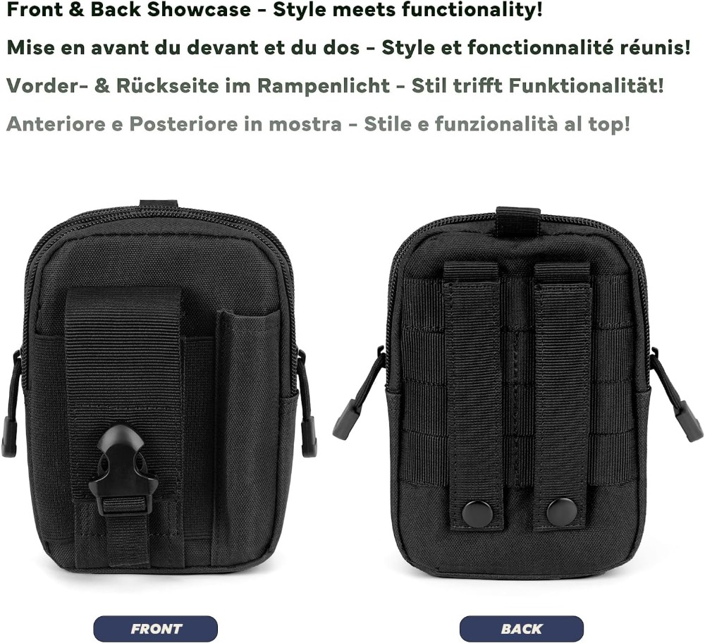 Tactical Waist Pouch MOLLE EDC - Edc Carry Pouch recensie en prijs