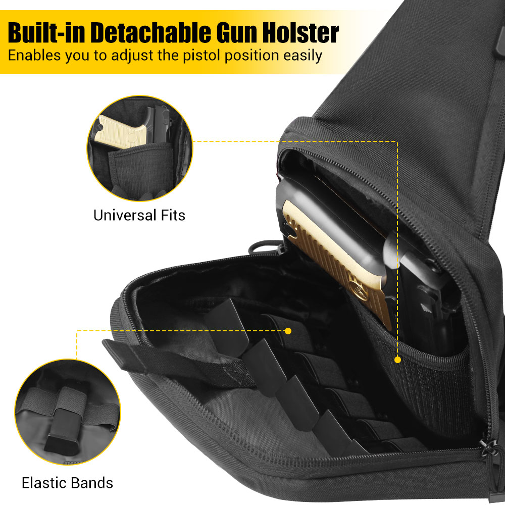 Tactical Pistol Gun Bag Concea - Edc Carry Handgun recensie en prijs