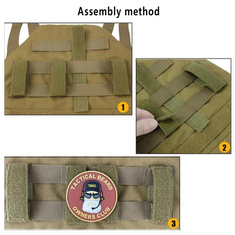 4PCS Molle Strip Adapter Vest  - Edc Carry Card recensie en prijs