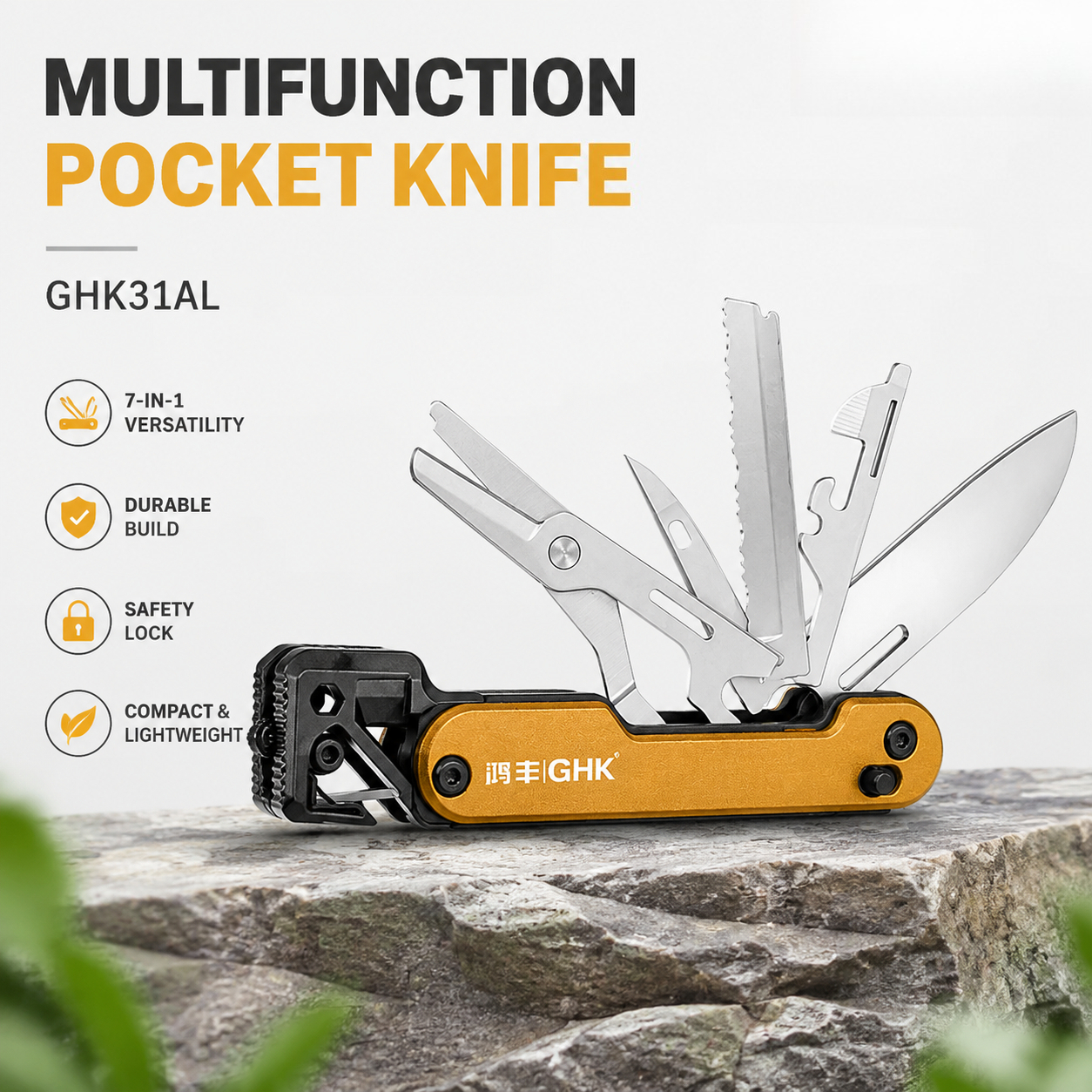Portable EDC Multi Tool Foldin - Edc Carry Pocket Knife recensie en prijs