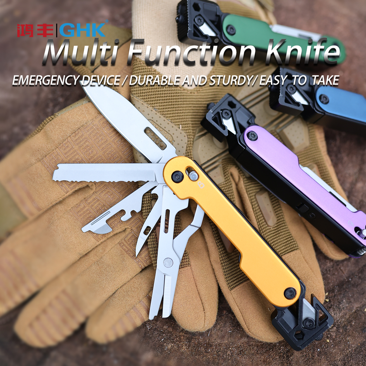 Portable EDC Multi Tool Foldin - Edc Carry Pocket Knife recensie en prijs