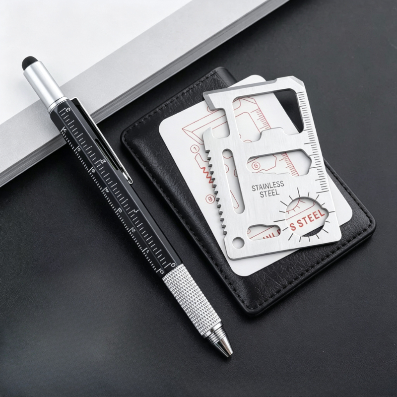 Men Gifts 6-in-1 Multitool Pen - Edc Carry Card recensie en prijs