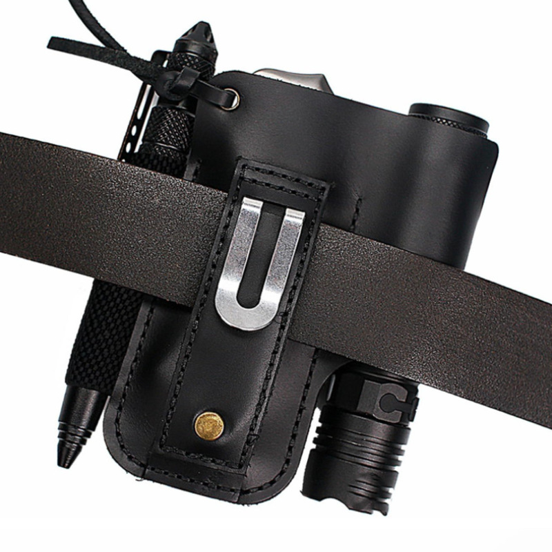 EDC Leather Flashlight Tool Ho - Edc Carry Bag recensie en prijs