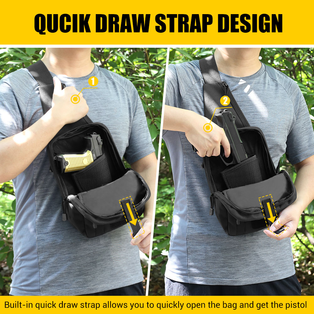 Tactical Pistol Gun Bag Concea - Edc Carry Handgun recensie en prijs