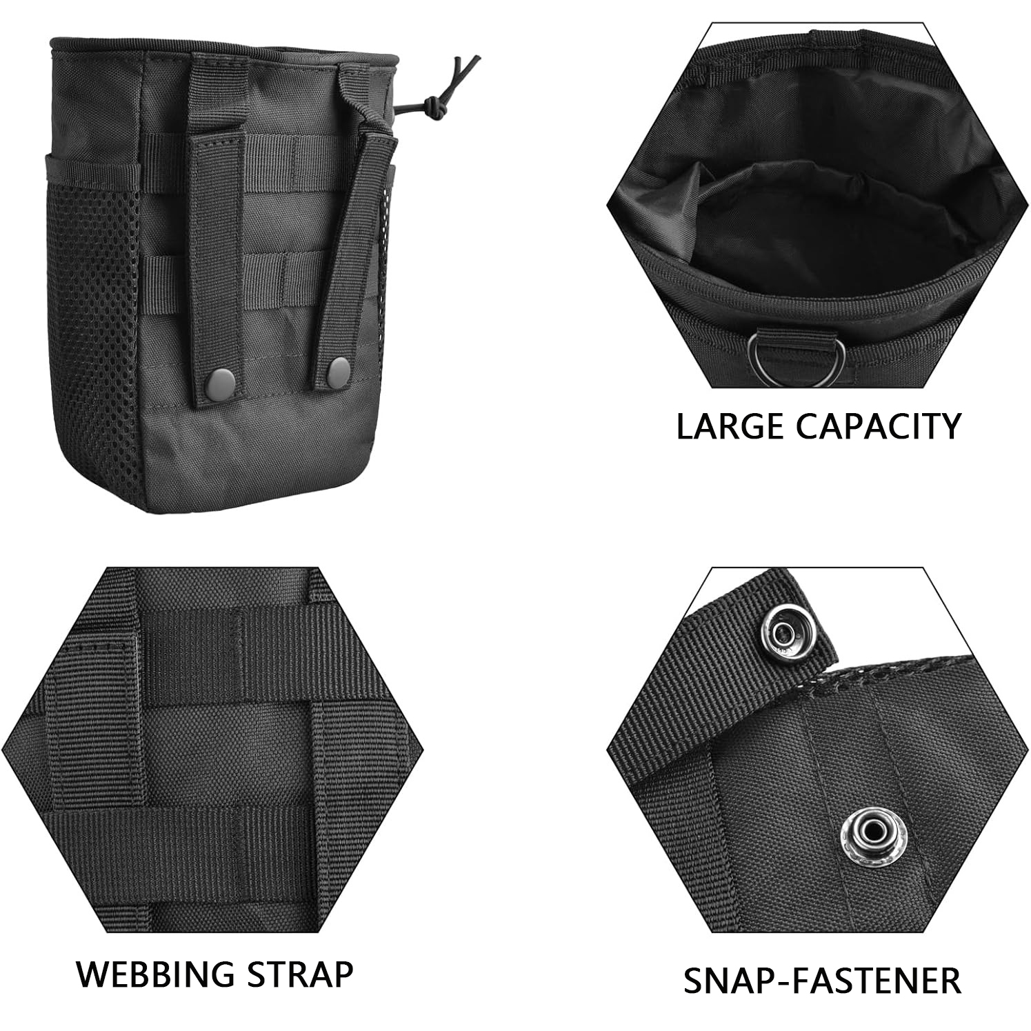 CZHIYAO Durable Molle Dump Pou - Edc Everyday Carry Bag recensie en prijs