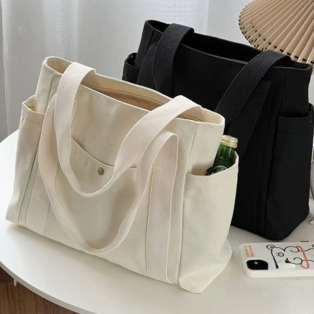 Large Capacity Canvas Tote Bag - Edc Carry Bag recensie en prijs