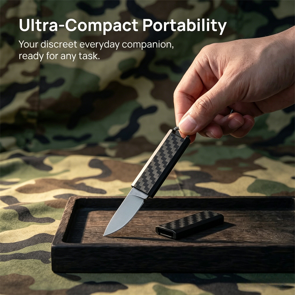 Easy-Carry Mini 2425 Fixed Bla - Edc Carry Fixed Blade Knife recensie en prijs