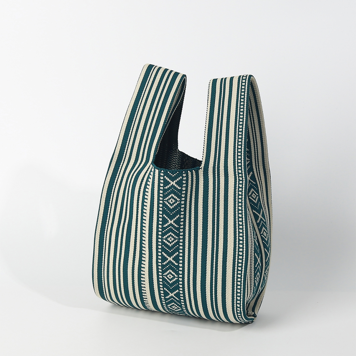 Line Pattern Knitted Crocheted - Edc Carry Bag recensie en prijs