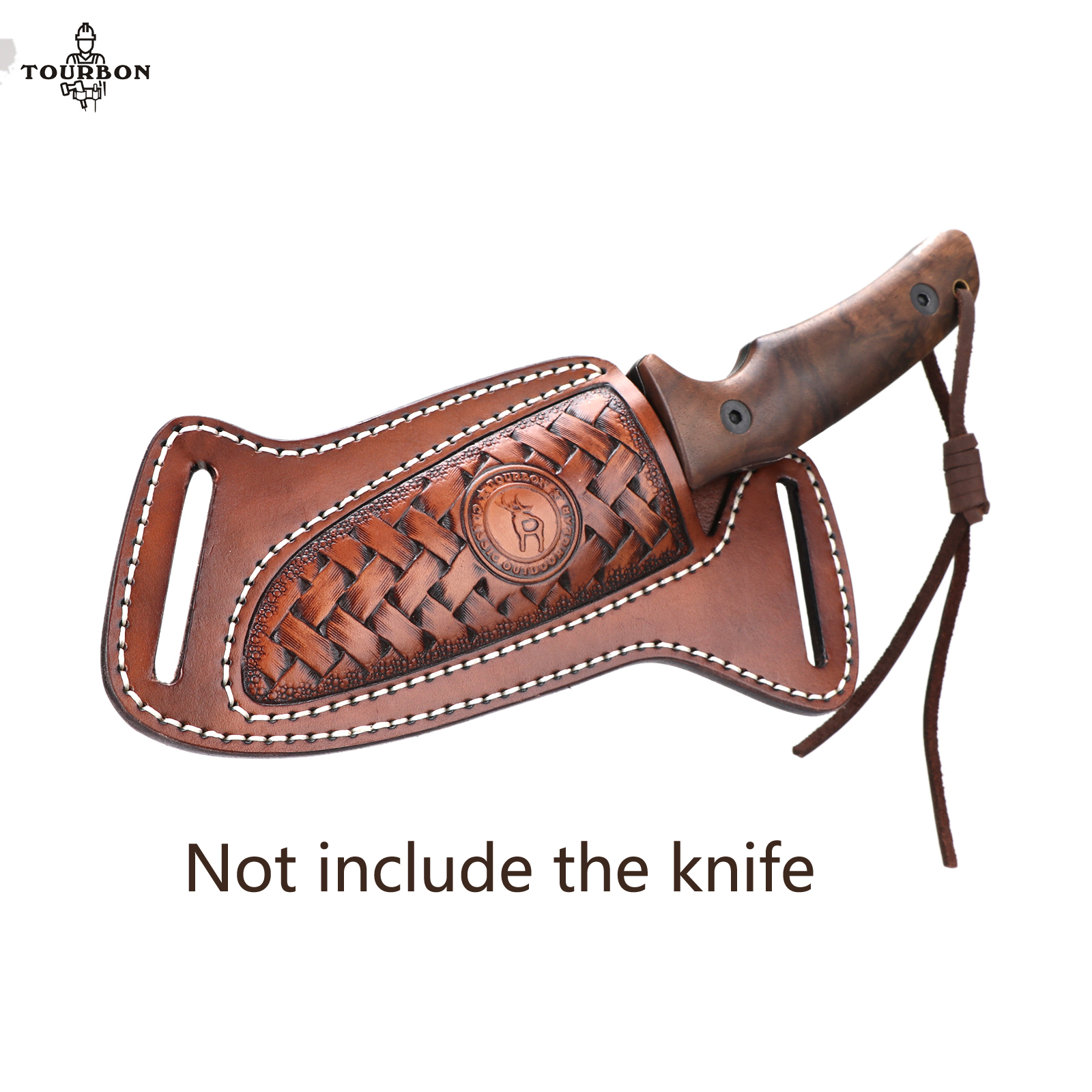 Tourbon Leather Knife Sheath T - Edc Everyday Carry Knives recensie en prijs