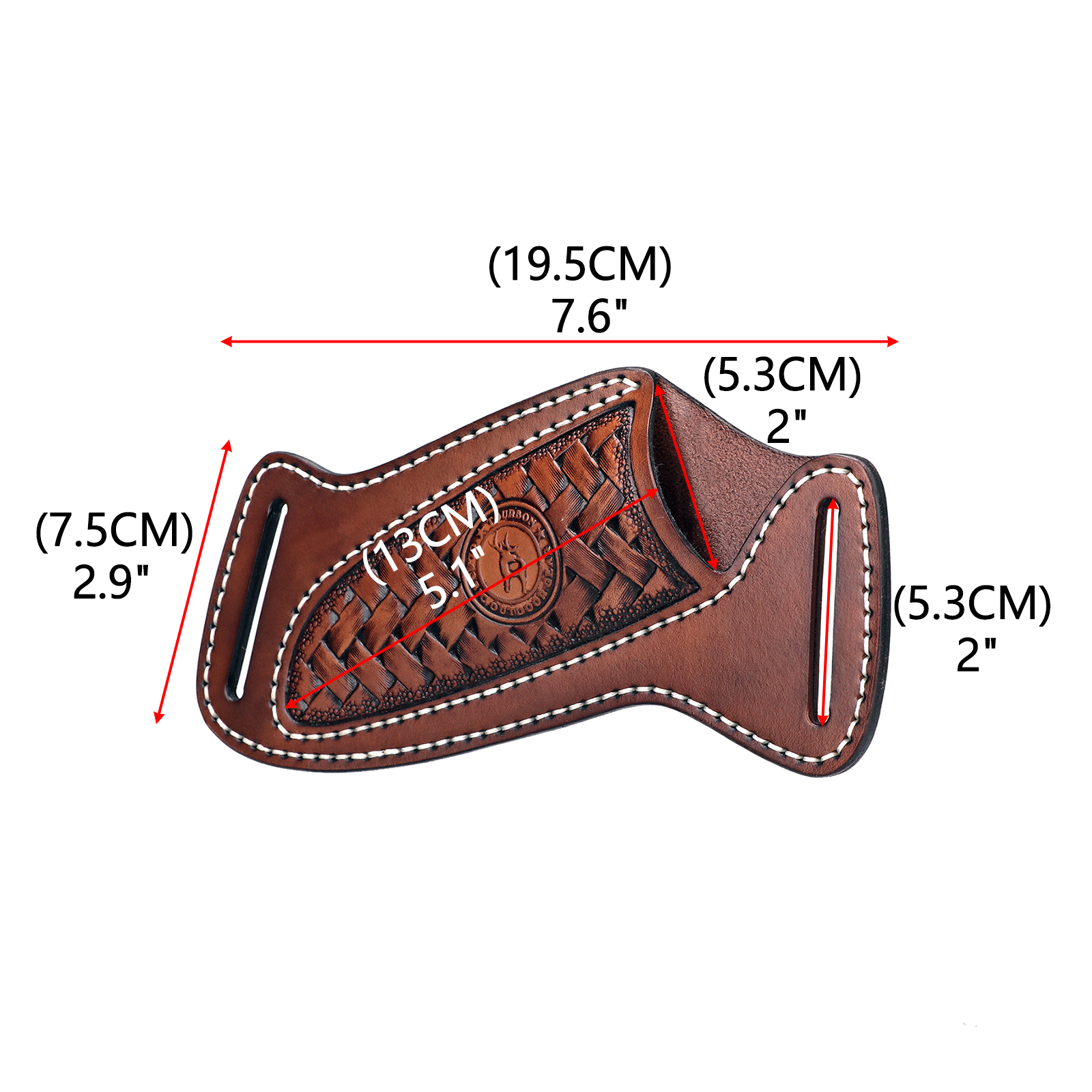 Tourbon Leather Knife Sheath T - Edc Everyday Carry Knives recensie en prijs