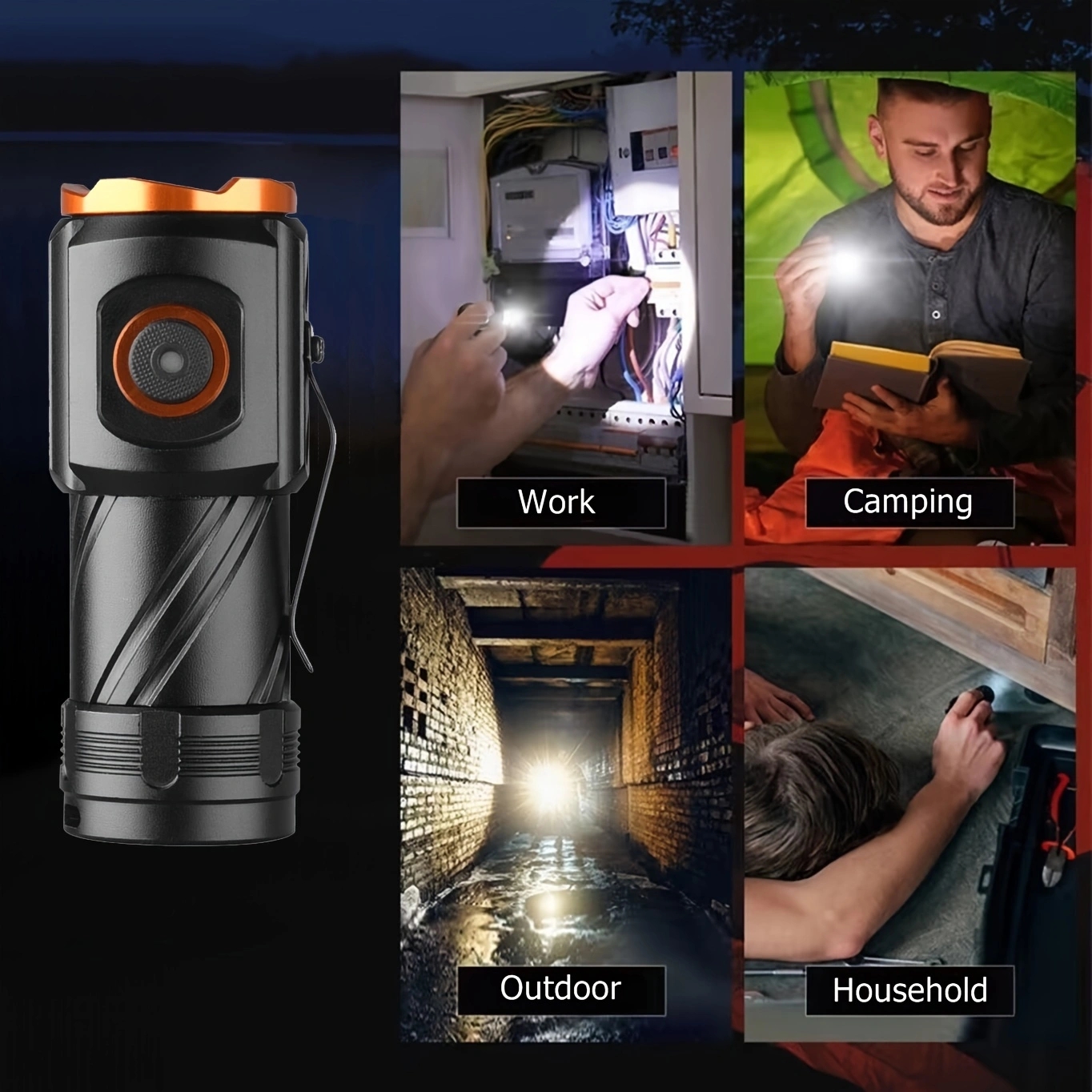 Mini EDC Flashlight 3x Led Hig - Edc Carry Kit recensie en prijs