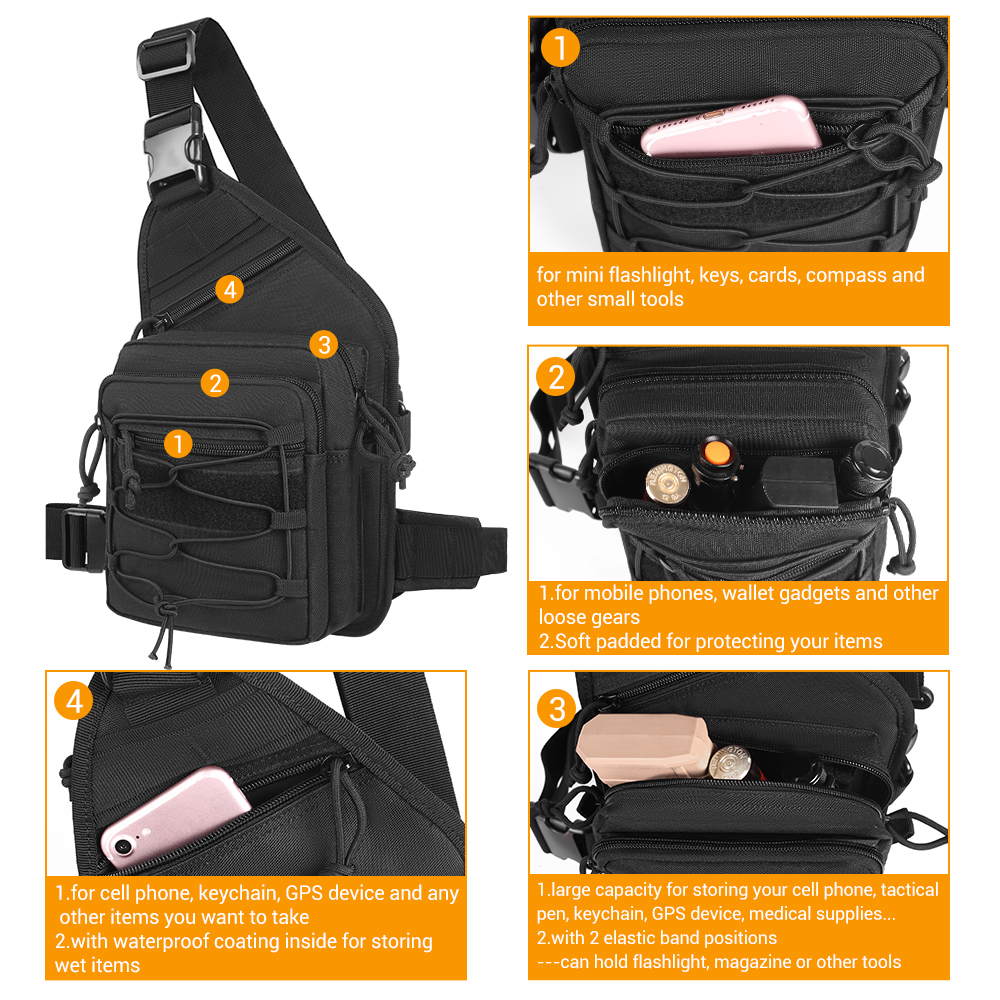 Tactical Gun Bag EDC Shoulder  - Edc Carry Handgun recensie en prijs