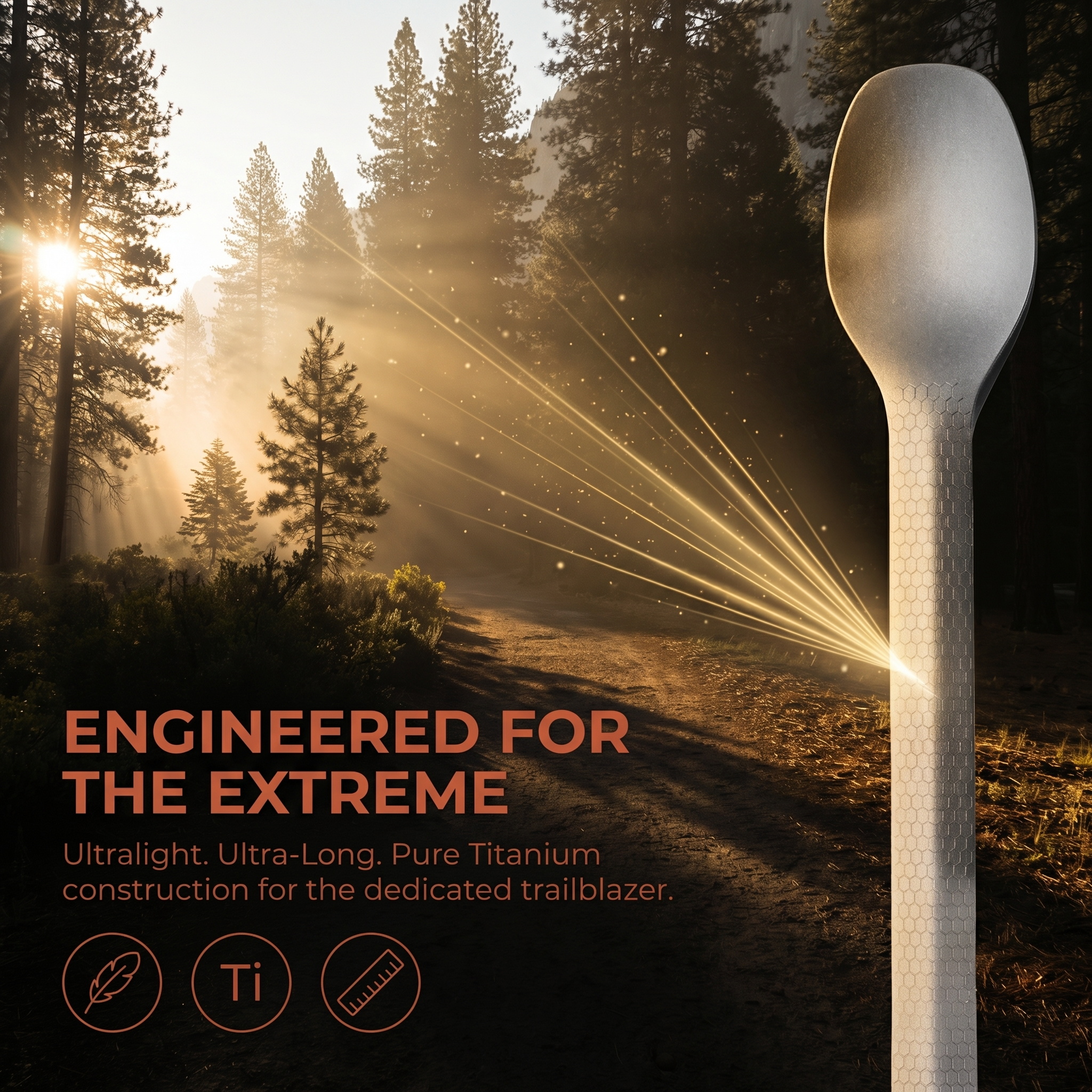 Dawn Deer Titanium Spoon 22cm  - Edc Everyday Carry Knives recensie en prijs
