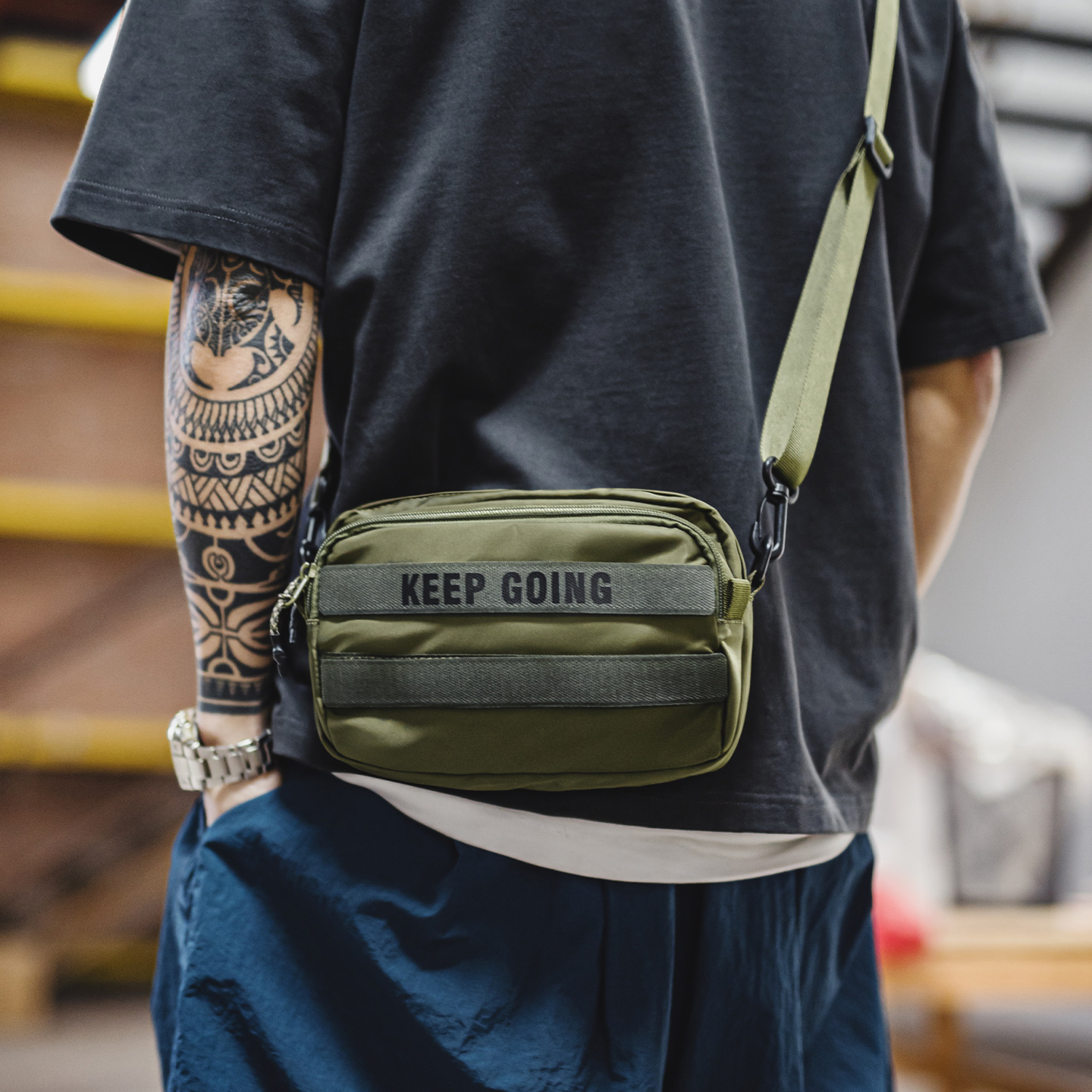 Maden Men's Crossbody Bag Mili - Edc Everyday Carry Bag recensie en prijs