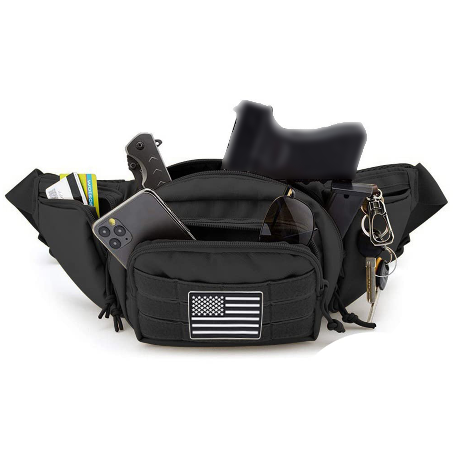 Tactical Fanny Pack Gun Holste - Edc Pistol Carry Bag recensie en prijs