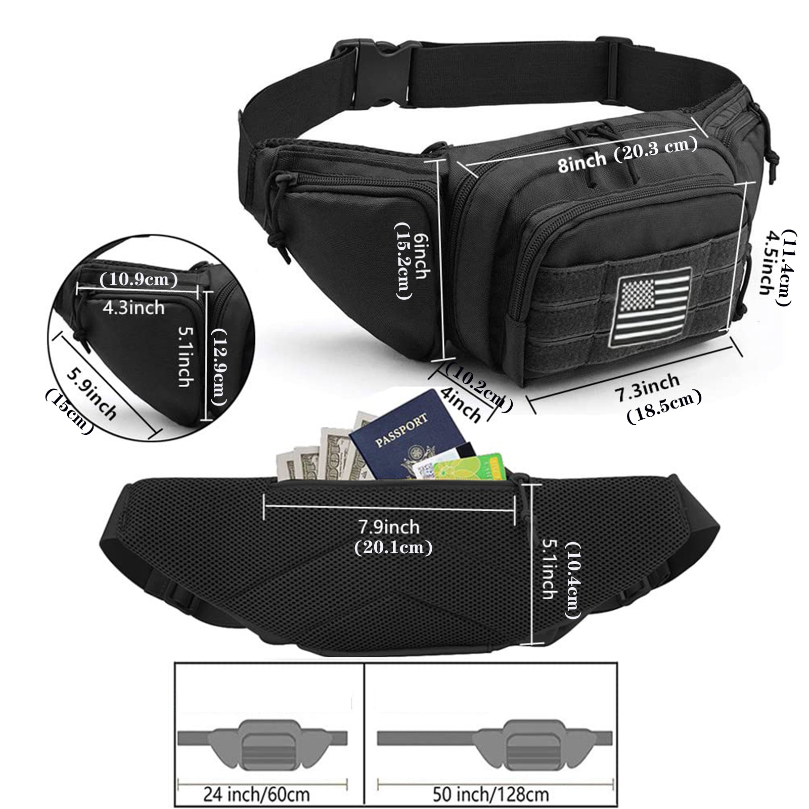 Tactical Fanny Pack Gun Holste - Edc Pistol Carry Bag recensie en prijs