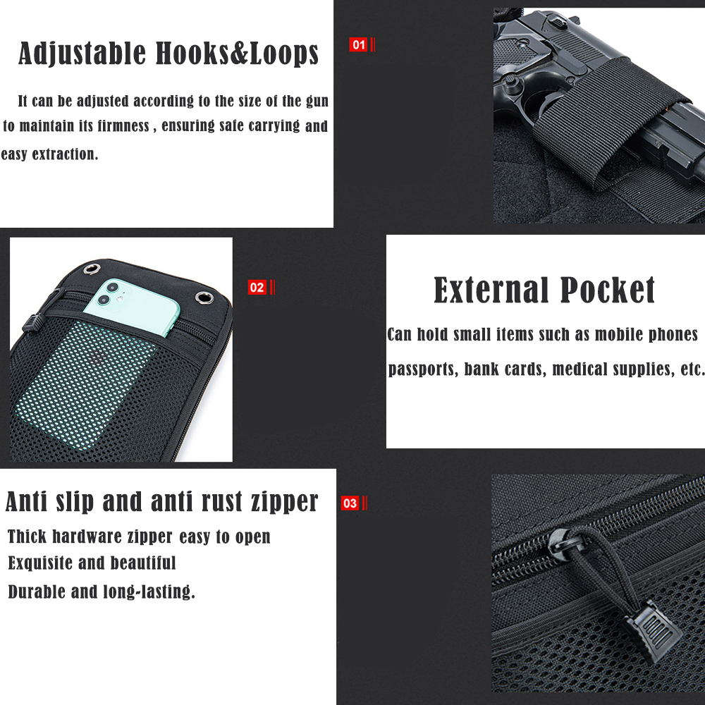 Molle Outdoor Tactical Conceal - Edc Carry Pouch recensie en prijs